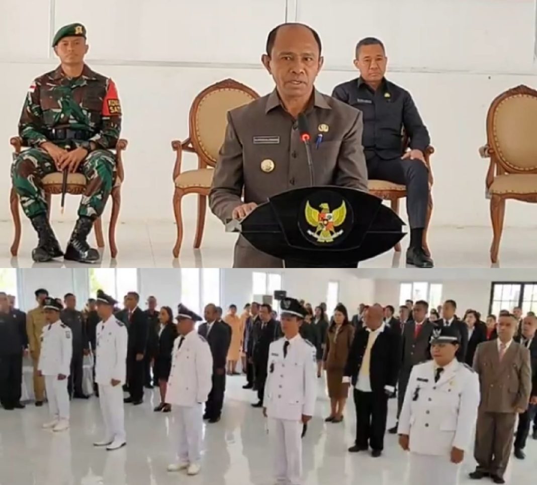 Wabup Belu: Jabatan Jangan Dikejar, Mari Tunjukan Kinerja Pelayanan Kepada Masyarakat. Simak 46 ASN Yang Dilantik!