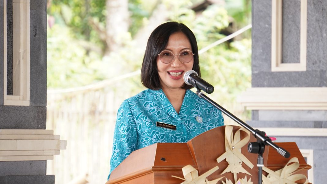 “Berkunjung dan Berbagi TP PKK Provinsi Bali”, Ny. drg Ida Mahendra Jaya Minta Kader PKK Sosialisasikan “Porsi Isi Piringku”.