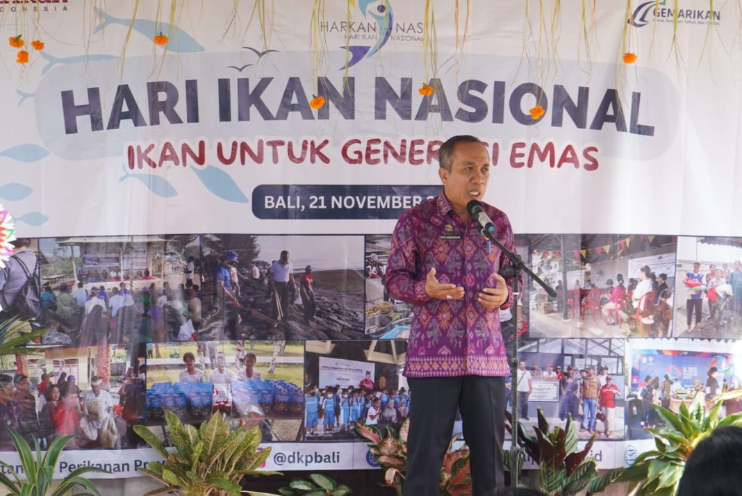 Dinas Kelautan dan Perikanan Provinsi Bali Gencarkan Gerakan Makan Ikan Setiap Hari
