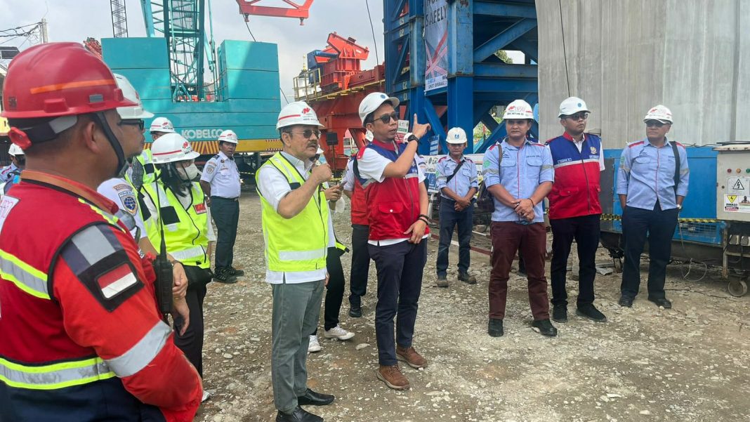 KSP: Pemerintah Bangun Jalur Layang Kereta Api Lintas Medan – Binjai