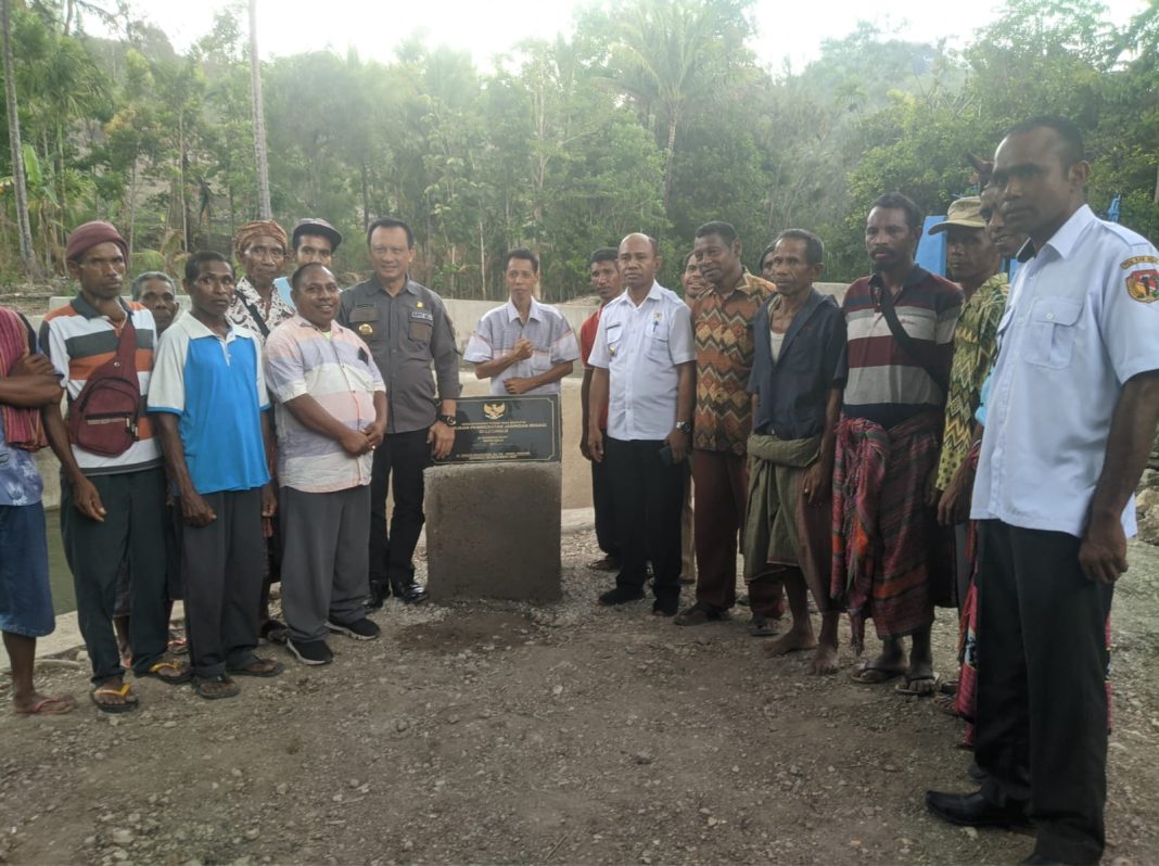 Jaringan Irigasi Leowalu Diresmikan, Masyarakat Senang dan Ucapkan Terimakasih!