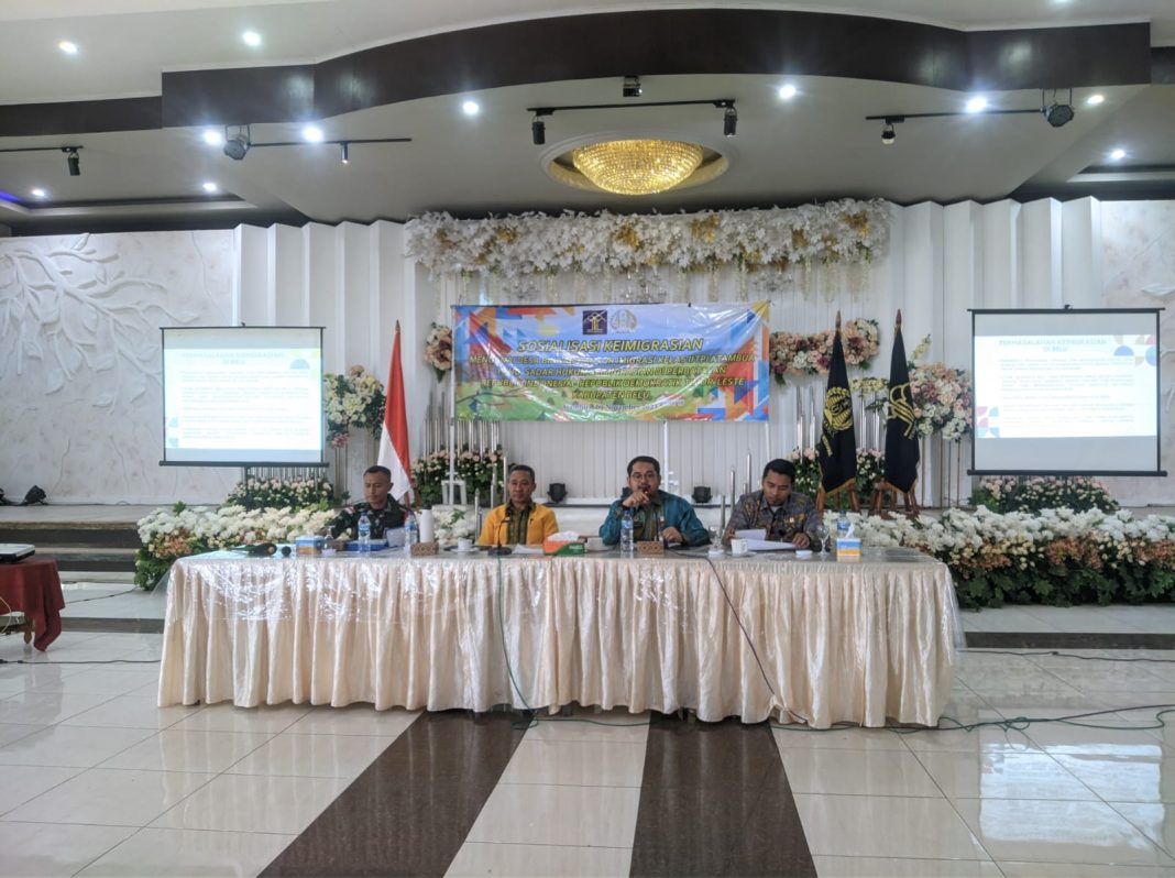 Imigrasi Atambua Sosialisasi Pembentukan Desa Binaan Yang Sadar Hukum, Sekda Belu Nyatakan Hal Ini !