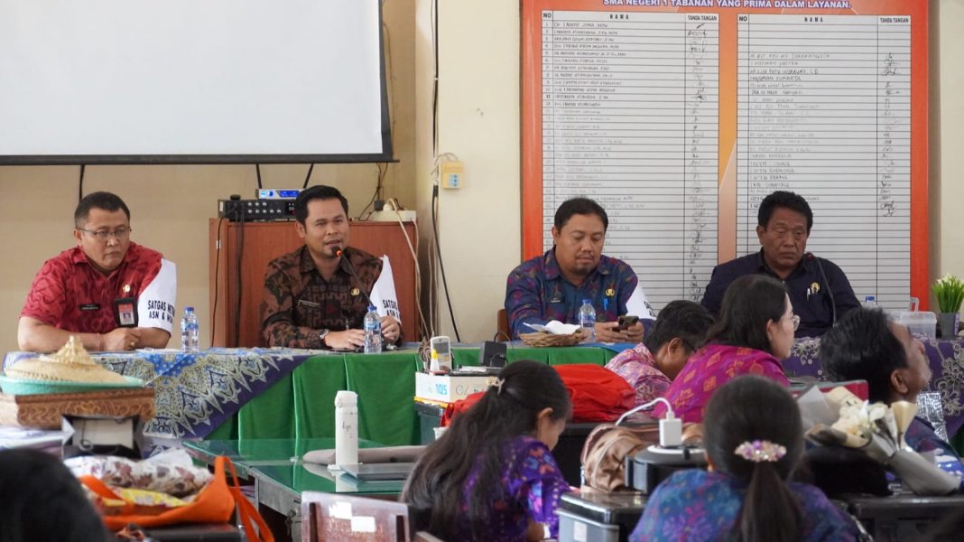 Satgas Netralitas ASN Pemprov Bali Lakukan Sosialisasi pada Dua Unit Kerja di Tabanan