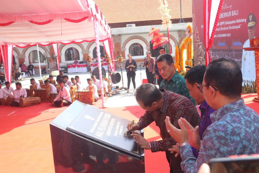 Wujud Komitmen Kuat, MPP Resmi Dilaunching Dorong Investasi di Buleleng