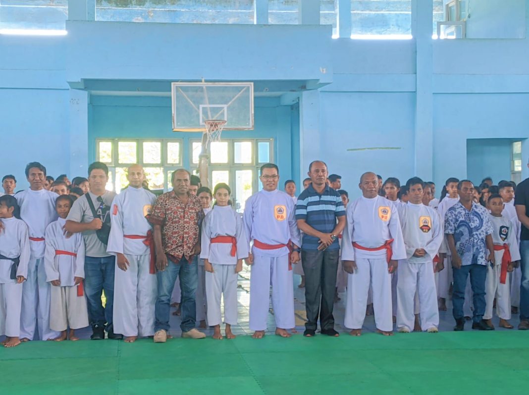 Buka Kejuaraan Antar Unit Ranting Perisai Diri Tahun 2023, Wabup Belu Minta Junjung Tinggi Sportivitas