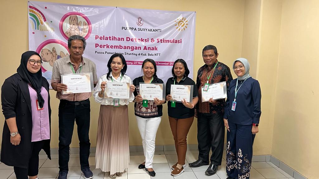 Komitmen Perhatikan Tumbuh Kembang Anak, TP PKK Kabupaten Belu Ikut Pelatihan di Bandung