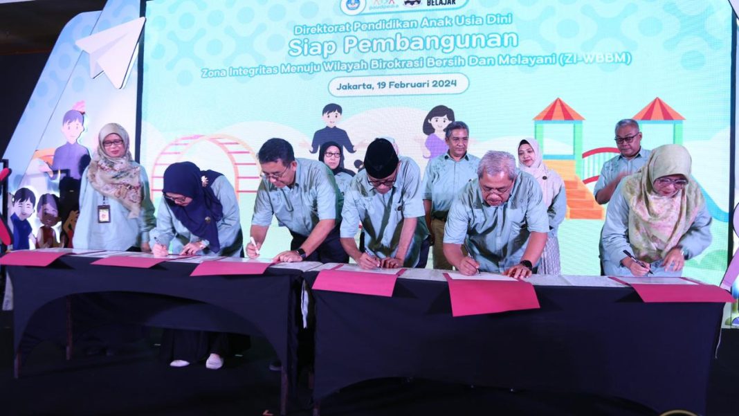 Direktorat PAUD Canangkan Pembangunan Zona Integritas Wilayah Birokrasi Bersih Melayani