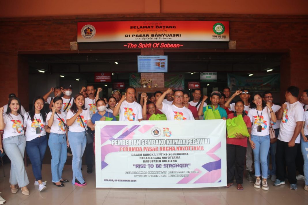 HUT Perumda Pasar Arga Nayottama, Ratusan Peserta Antusias Ikuti Donor Darah