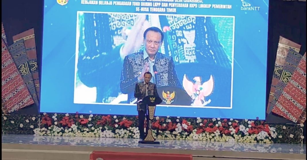 Dihadapan Para Kepala Daerah di NTT, Bupati Agus Taolin Ungkap Upaya Digitalisasi Demi Transparansi Keuangan Daerah