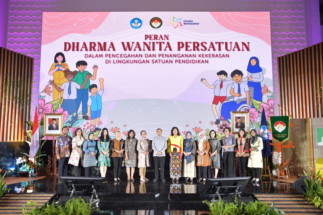 Kemendikbudristek Gandeng Dharma Wanita Persatuan Dalam Upaya Pencegahan dan Penanganan Kekerasan di Lingkungan Satuan Pendidikan