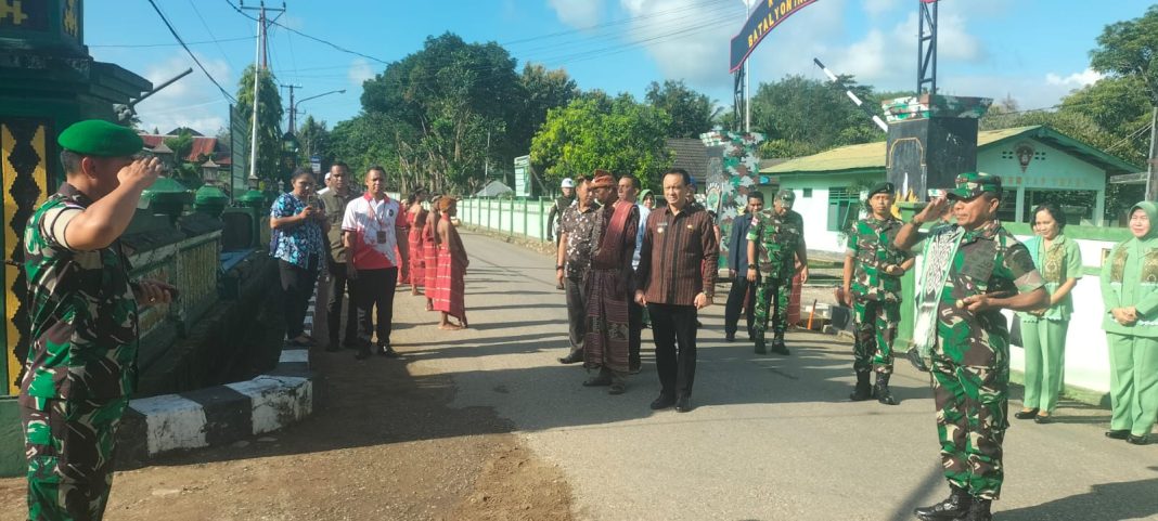 Beri Pengarahan Kepada Personil di Kodim Belu, Danrem Brigjen TNI Joao Nunes Minta Jalankan Tugas dengan Hati