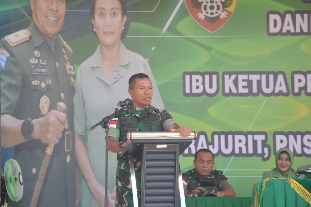 Danrem Joao Xavier Barreto Nunes Kunker ke Belu, Pesankan Hal Ini Untuk Prajurit Satgas 742/SWY di Batas Negara RI-RDTL