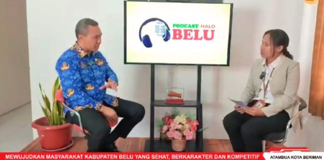 Prokopim Hadirkan Podcast Halo Belu Guna Tanggapi Kritik dan Hoax Terhadap Pemda Belu