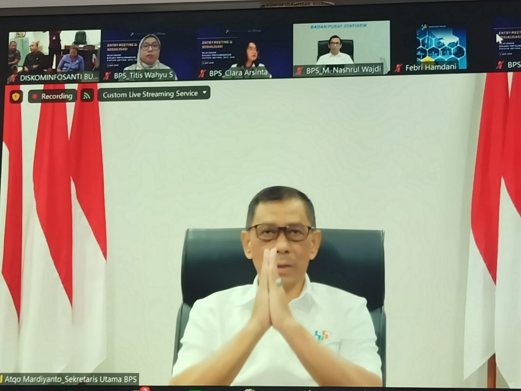Kominfosanti Buleleng Ikuti Entry Meeting dan Sosialisasi Pelaksanaan EPSS 2024 Secara Virtual