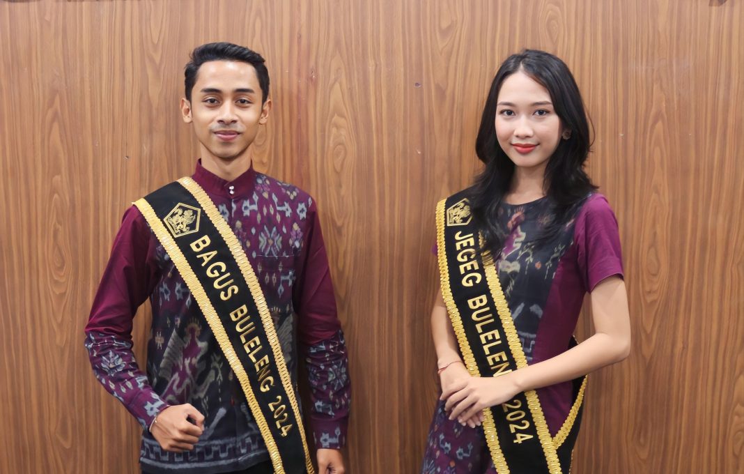 Yuk Kenalan Sama Jegeg Bagus Buleleng 2024! Oka Restu Pratama dan Cendani Madya Nhingswari