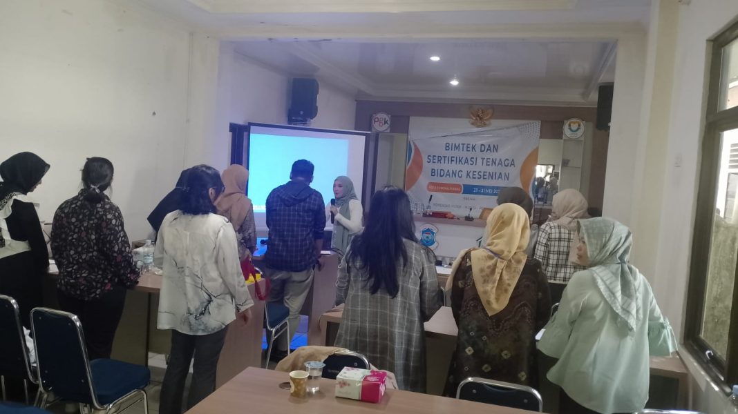 Bimtek dan Sertifikasi Tenaga Bidang Kesenian 2024, Tingkatkan Kompetensi Seniman