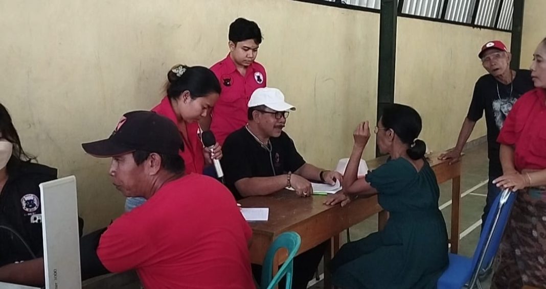 Sambut Bulan Bakti Bung Karno, BMI Buleleng Gelar Bhaksoskes Sasar Bontihing