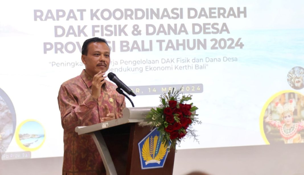 Sekda Dewa Indra Dorong Akselerasi Penyerapan dan Akuntabilitas TKDD