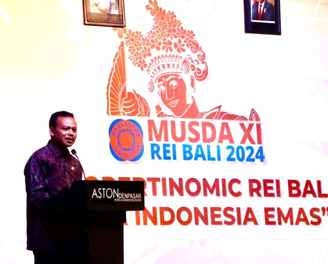 Sekda Dewa Indra Minta REI Selaraskan Program Kerja dengan Perubahan Paradigma Pembangunan