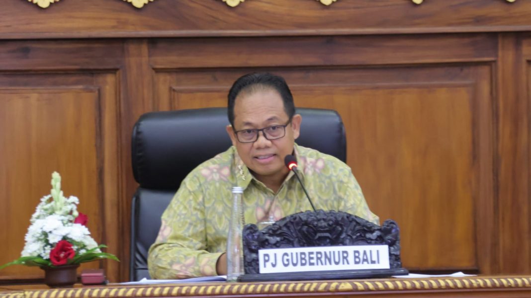 Pj. Gubernur Bali Minta Pemkab Manfaatkan Tanah Provinsi Untuk Menanam Bahan Pangan
