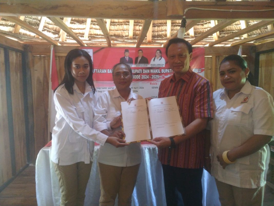 Dokter Agustinus Taolin Jadi Pendaftar Pertama Calon Bupati 2024 di Partai Gerindra, Ketua DPC : Dipundak Kita Rakyat Belu Menaruh Kepercayaan