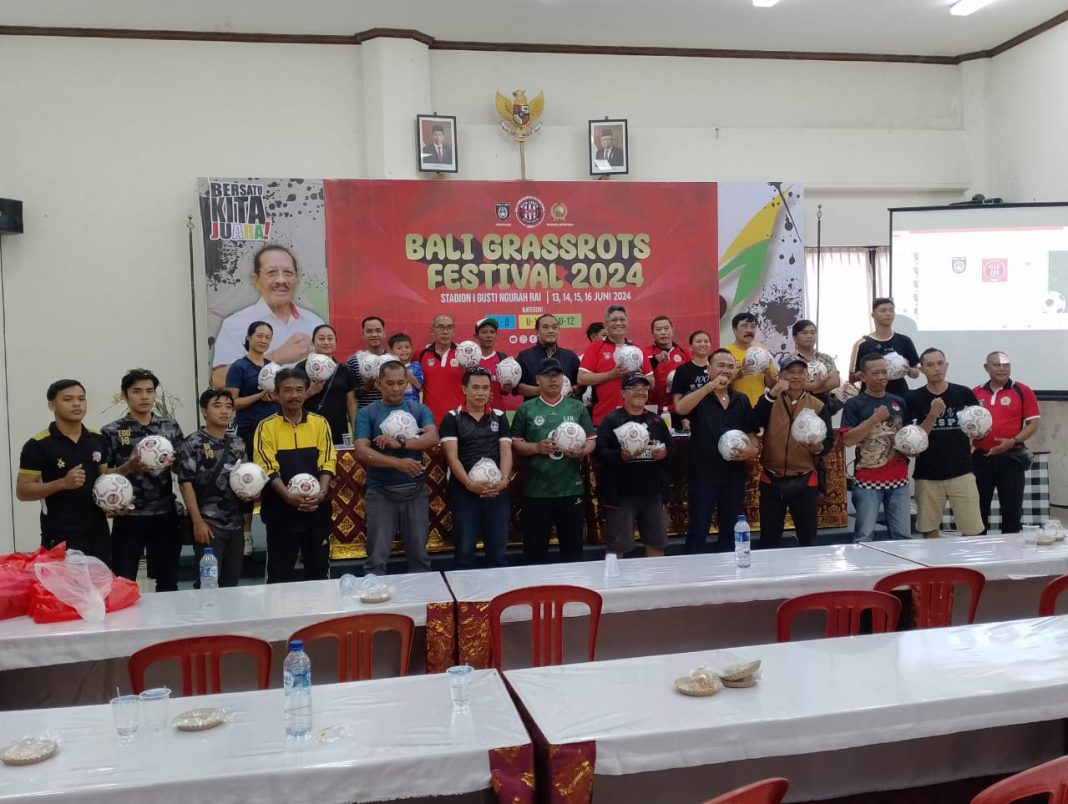 1575 Anak Berbakat Sepakbola akan Tampil di Bali Grassroots Festival 2024