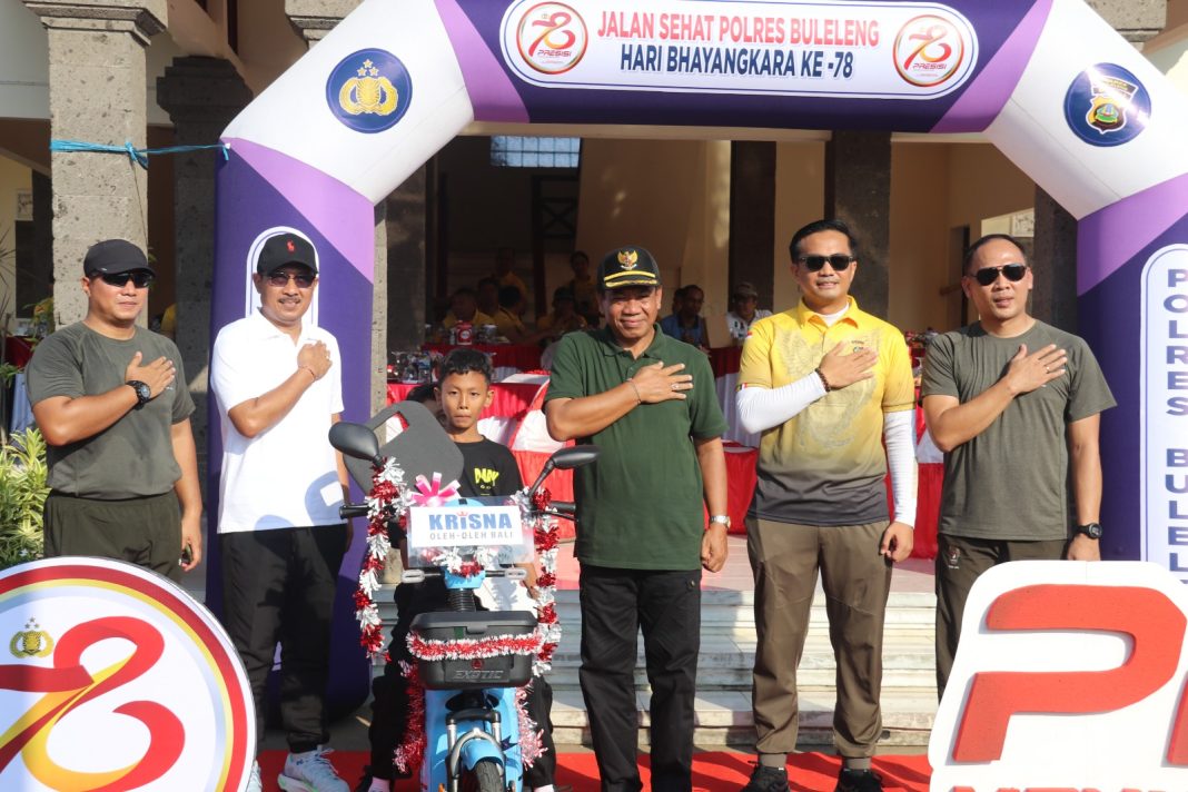 Kembangkan Potensi Pangan di Setiap Polsek. Pj. Lihadnyana Apresiasi Polres Buleleng Dalam Pengendalian Inflasi