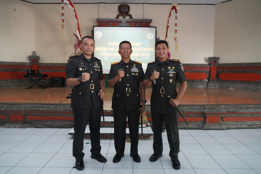 Serah Terima Jabatan di Korem, Dandim 1611/Badung Resmi Diganti