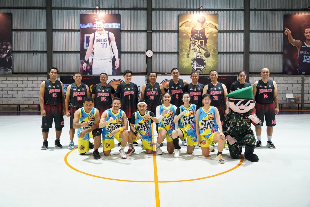 Pangdam Jaya Buka Turnamen Bola Basket Jayakarta Cup 2024