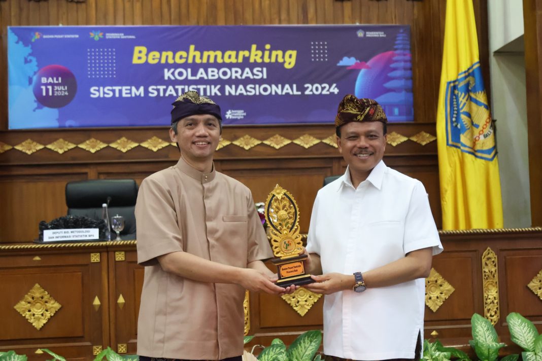 Nilai IPS Terbaik, Seluruh Provinsi se-Indonesia Studi Tiru Pembangunan Statistik Di Provinsi Bali