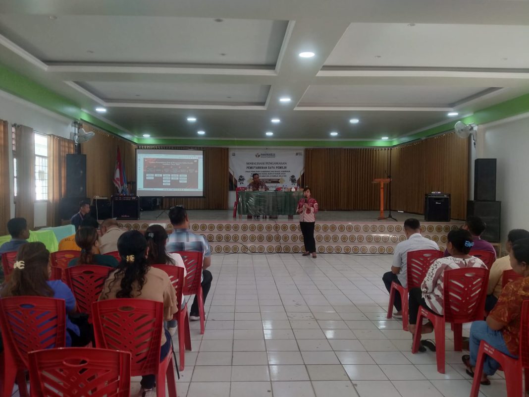 Gelar Sosialisasi Pengawasan Pemuktahiran Data Pemilih Pilkada 2024, Ketua Panwaslu Atambua Selatan Harapkan Ini !