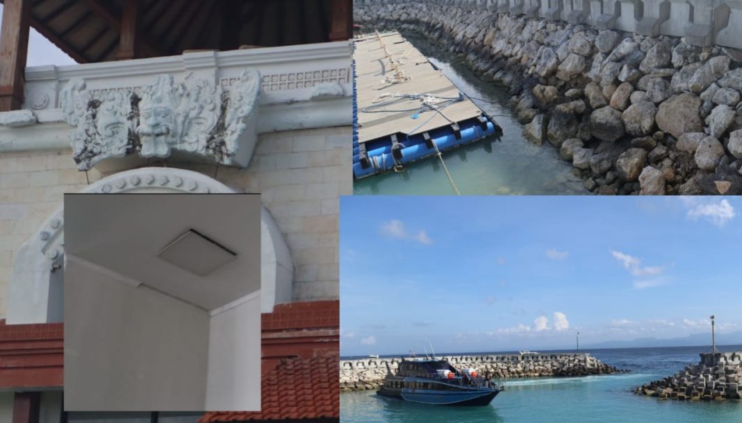 Baru 3 Tahun Beroperasi, Pelabuhan Sampalan Ditemukan Banyak Kerusakan