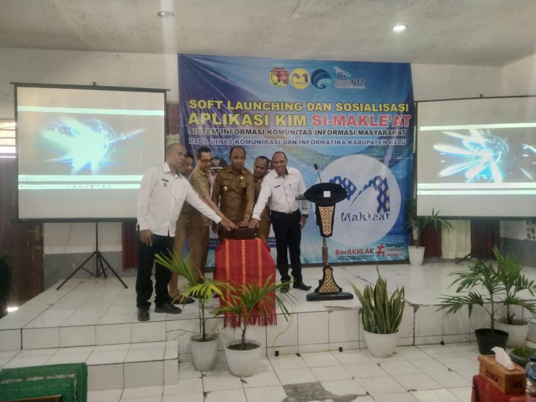 Wabup Belu Soft Launching Aplikasi Si Makle’at