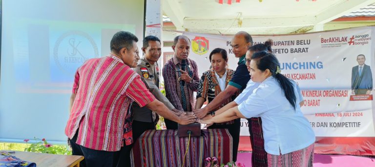Wakil Bupati Belu Soft Launching Aplikasi Si Kencang