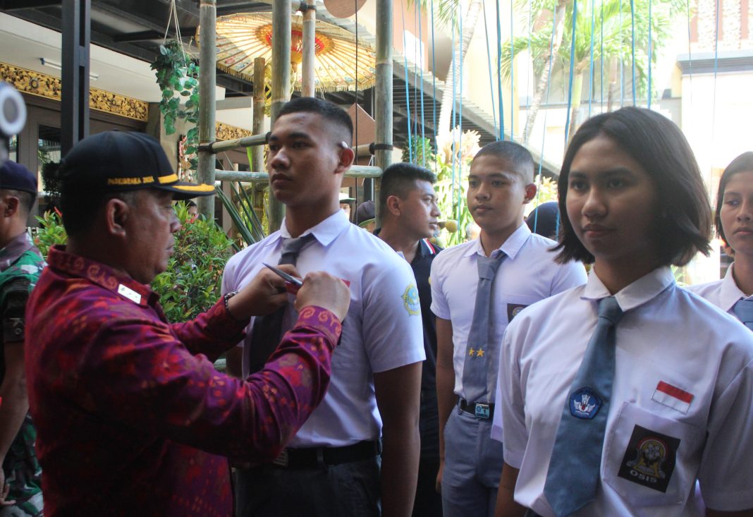 Paskibraka Provinsi Bali 2024 Resmi Masuki Pemusatan Pendidikan dan Pelatihan