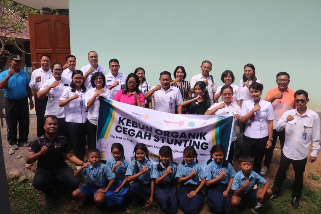 Rotary Buleleng Sakti: Kebun Organik Tingkatkan Gizi Anak dan Lestarikan Lingkungan