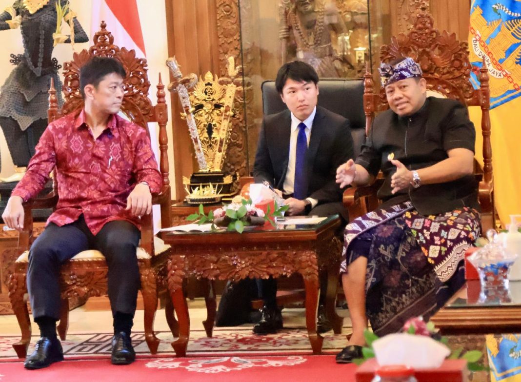 PJ Gubernur Bali Sambut Wakil Menteri Luar Negeri Jepang, Dorong Kerja Sama Peningkatan SDM