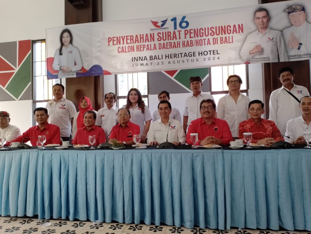 Koster Terima Rekomendasi dari Perindo, Perindo Tegaskan Siap Dukung Hingga Menang