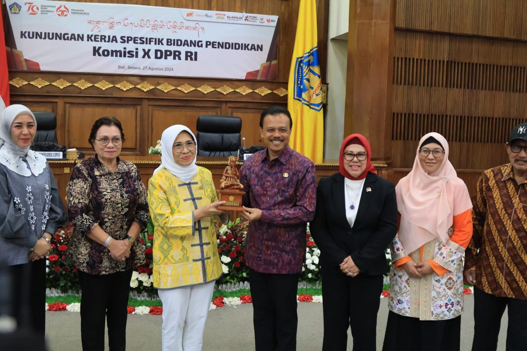 Terima Kunker Spesifik Komisi X DPR RI, Bali Dapat Apresiasi Atas Implementasi Kurikulum Merdeka Belajar