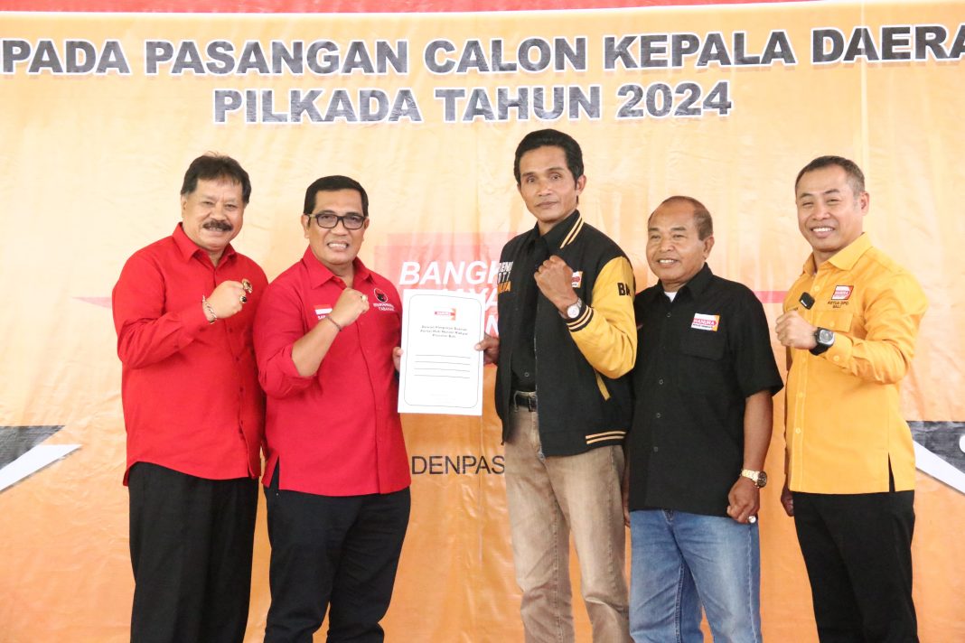 Pasangan SANJAYA DIRGA (SANDI) Terima Dukungan Resmi dari Partai Hanura dalam Langkah Menuju Pilkada Tabanan 2024
