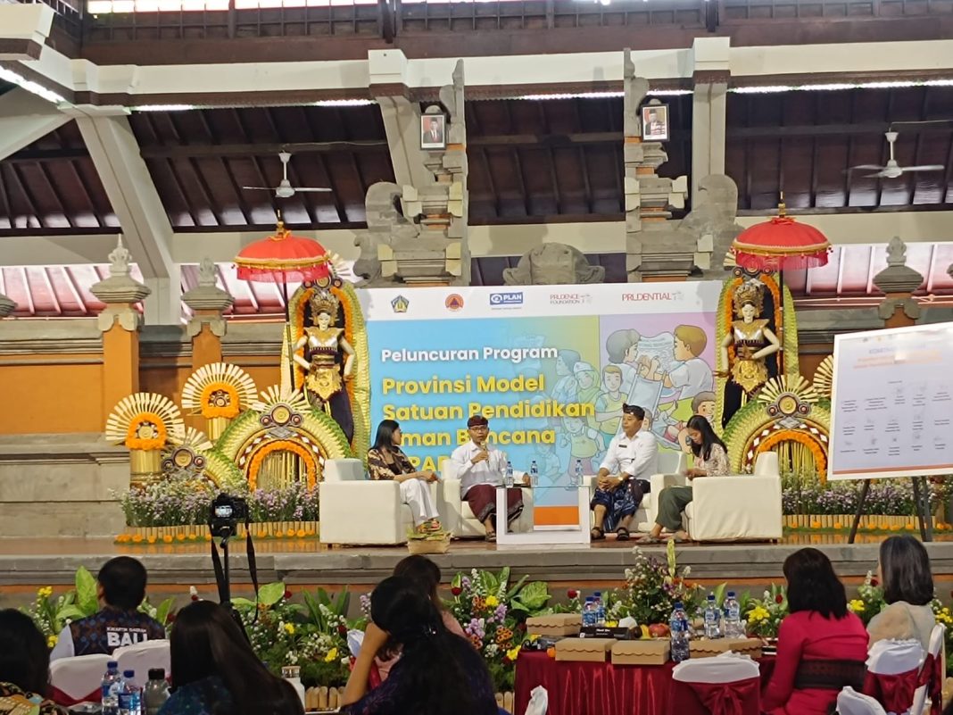 Pemprov Bali Dukung Upaya Wujudkan Satuan Pendidikan Aman Bencana