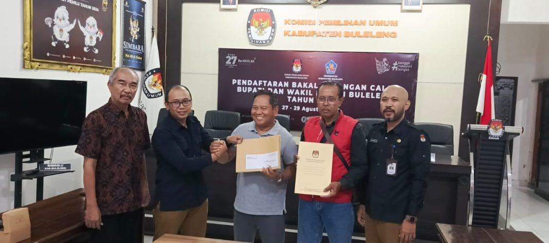 KPU Buleleng Serahkan Hasil Tes Kesehatan