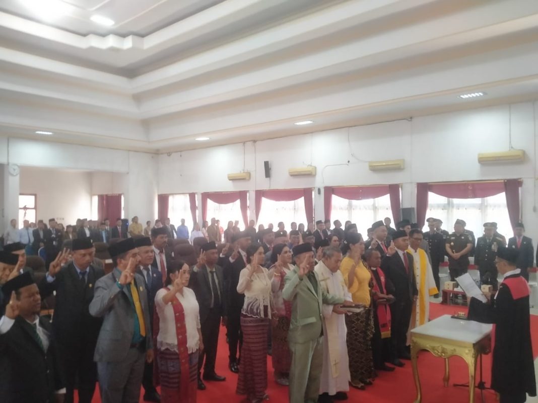 30 DPRD Belu Periode 2024-2029 Resmi Dilantik. Ini Nama dan Dapilnya!