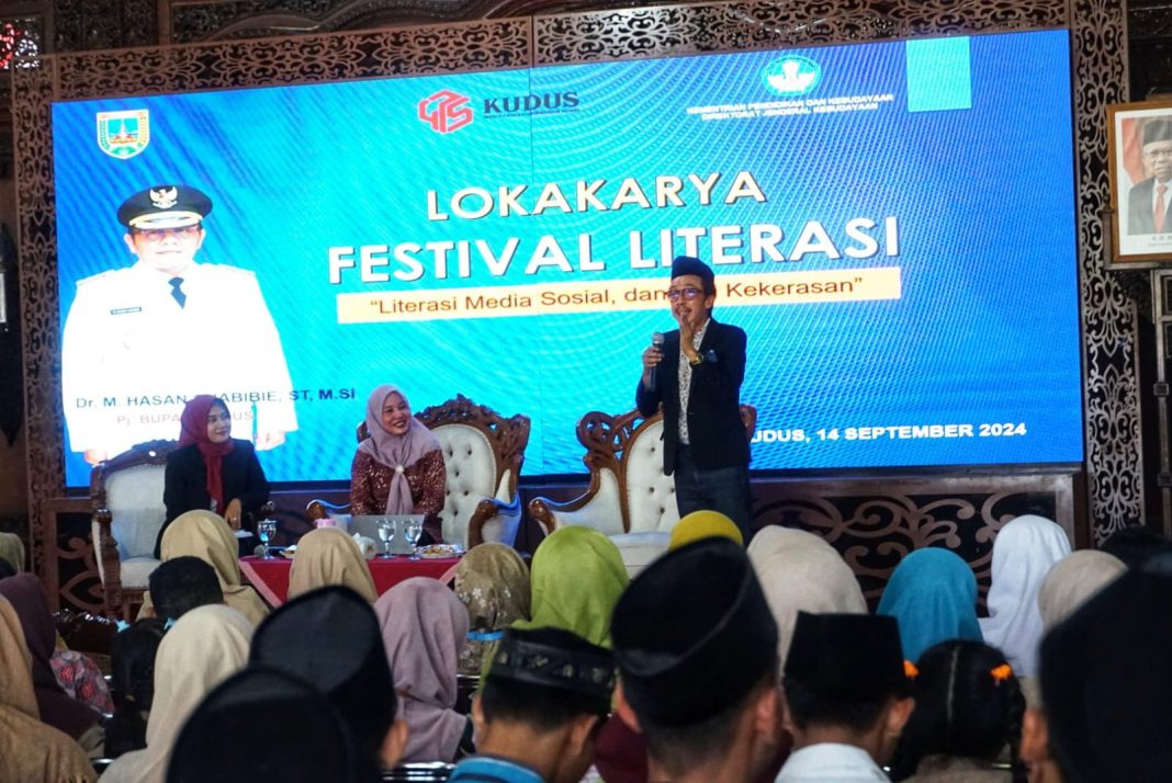 Ajak Generasi Muda Bijak Bermedia Sosial, Kemendikbudristek Gelar Festival Literasi di Kudus