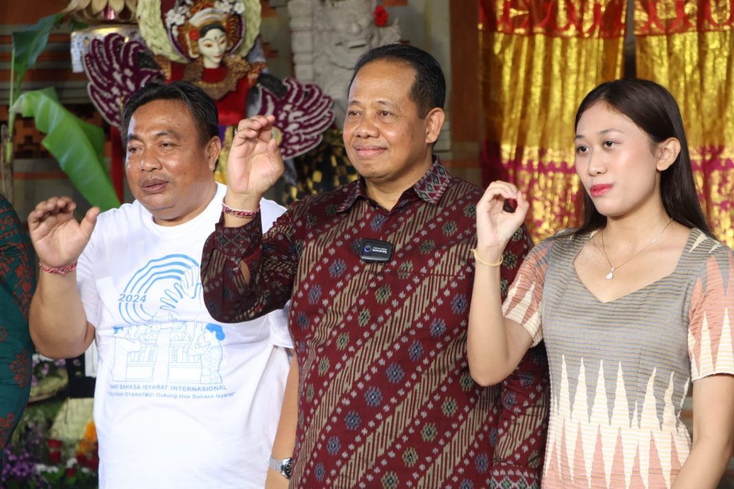 Pj. Gubernur Bali Bertekad Wujudkan Lingkungan Ramah bagi Penyandang Disabilitas