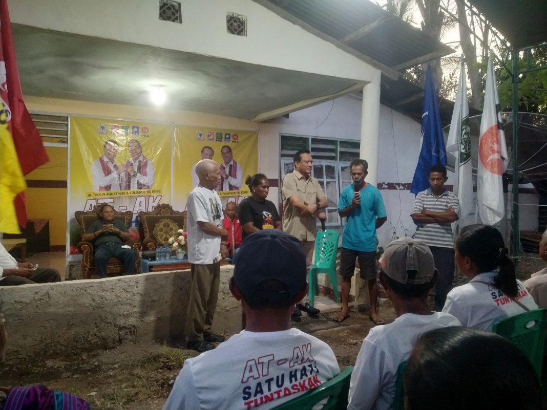 Kampanye AT-AK, Warga Fatubenao: Ada Yang Katakan Mau Menang 80% Mungkin Dia Lagi Mabok Karena Kami Masih Butuh Pemimpin Seperti Ini