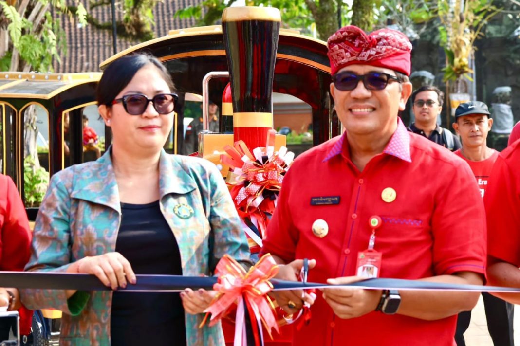 Resmikan Lintasan Kereta Bermain di Tabanan : Langkah Bupati dan Bunda PAUD Tabanan Fasilitasi Ruang Kreatif untuk Anak