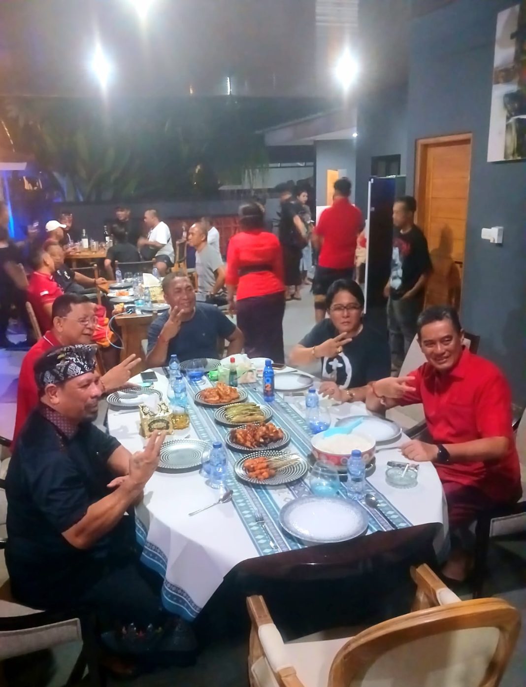 Sementon Mang Dauh, Antusias Penuh Semangat Sambut Giri Prasta, Mereka Bertekad Menangkan Paslon No 2, Koster Giri