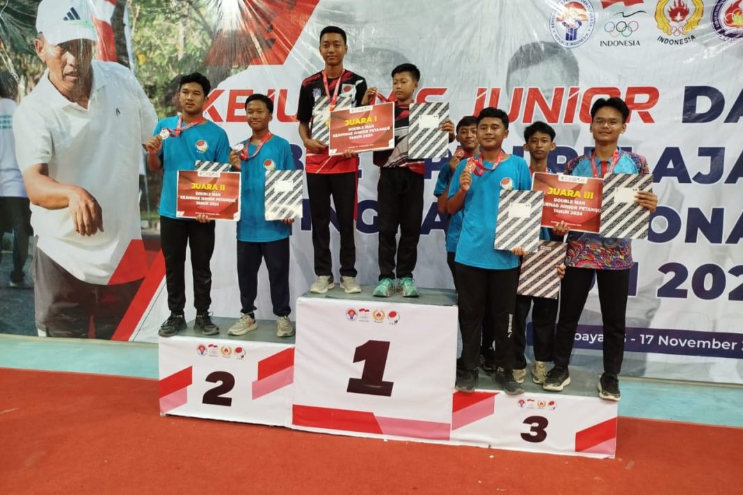 Atlet Petanque Tabanan Sukses Raih Medali Emas dan Perak dalam Kejuaraan Nasional Junior 2024
