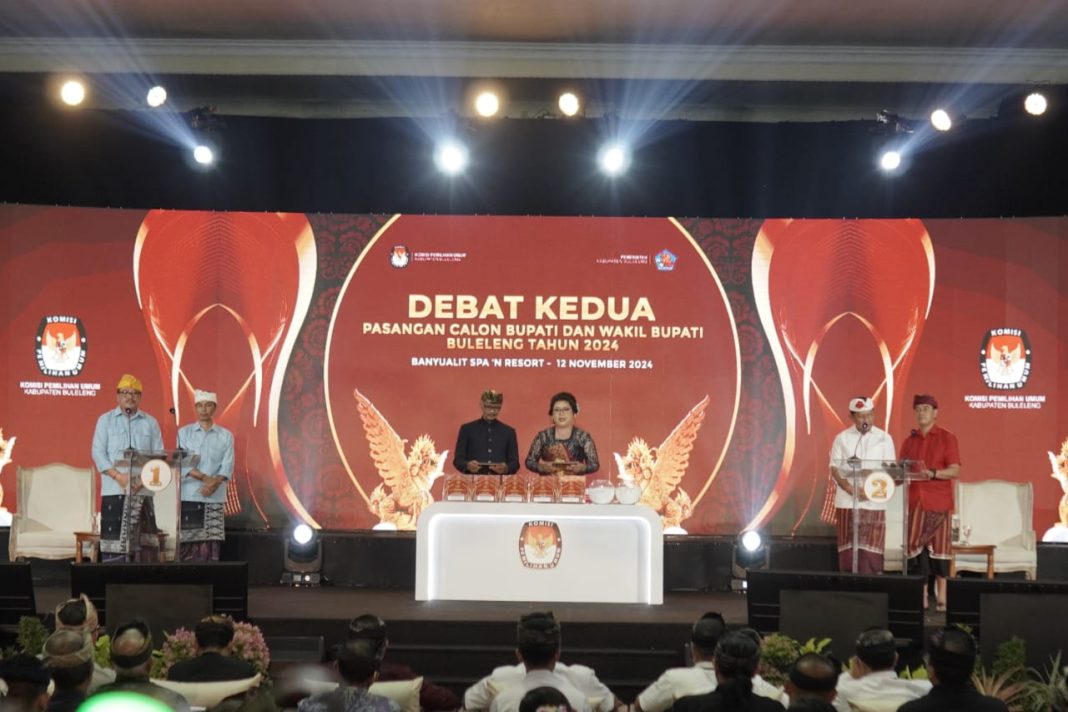 KPU Buleleng Gelar Debat Kedua, Tema Pembangunan Buleleng Berkelanjutan
